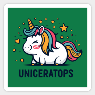 Uniceratops - The Greatest Dinosaur Still Around Magnet